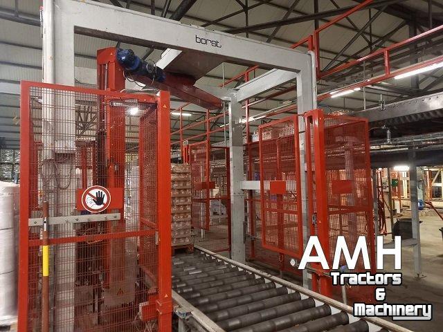 Overige inschuurmachines en toebehoren Borst Palletwikkelaar pallet rollenbaan folie wikkelaar Borst Mustang