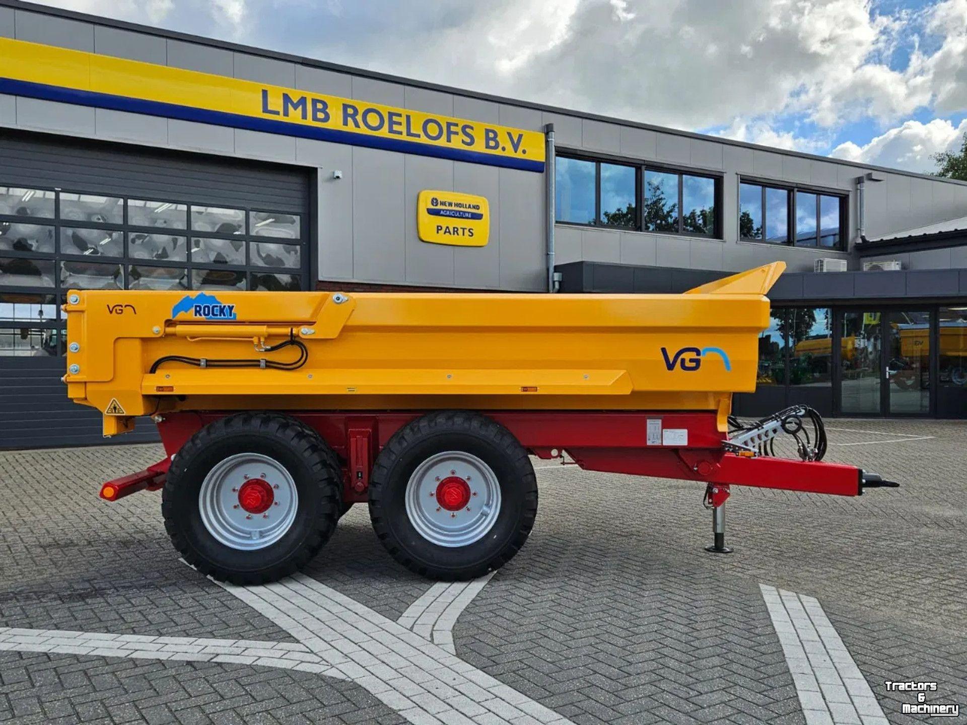 Kipper / Kiepwagen / Landbouwkipper VGM Rocky 12