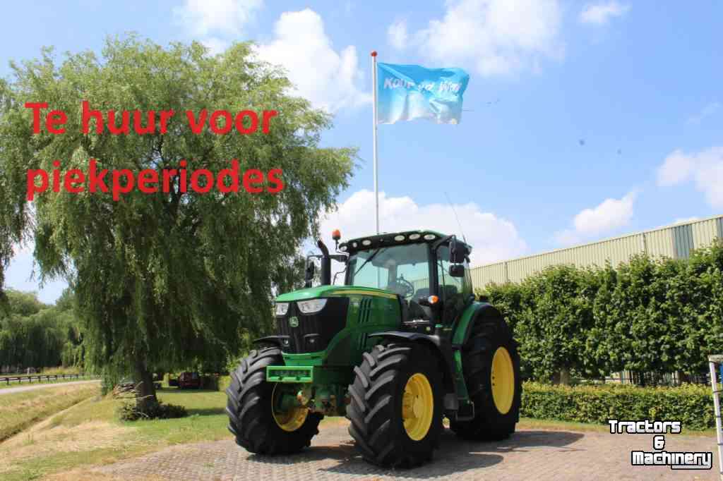 Tractor / Trekker John Deere 6M 6R 7R modellen te huur voor piekperiodes