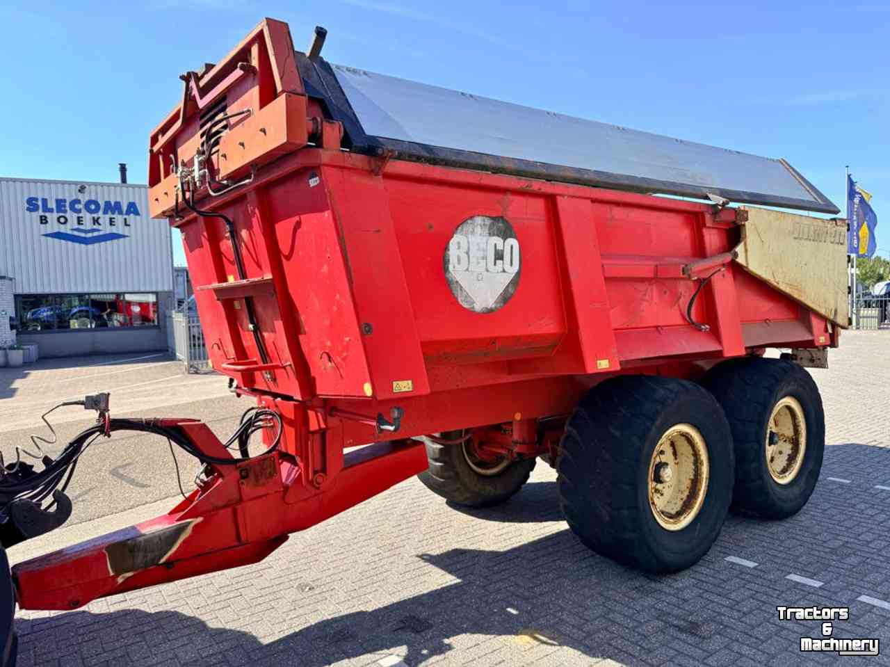 Gronddumper / Zandkipper / Grondverzetkipwagen / Dumper Beco Gigant 200 Zandkipper