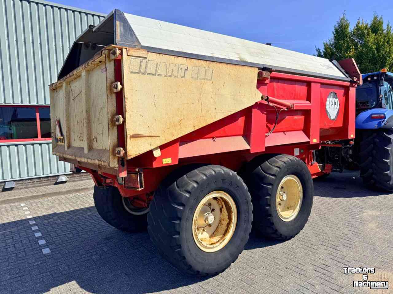 Gronddumper / Zandkipper / Grondverzetkipwagen / Dumper Beco Gigant 200 Zandkipper