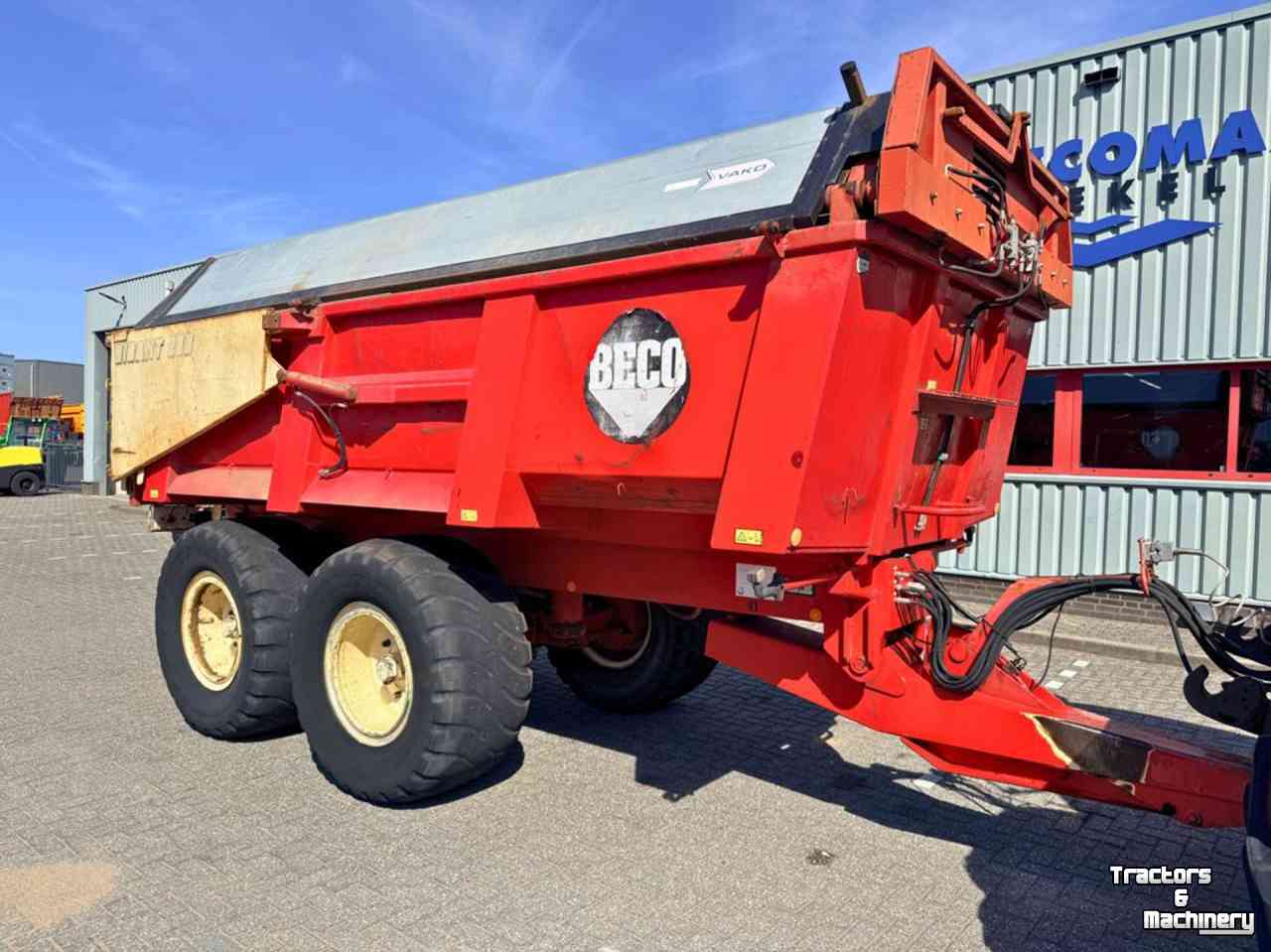 Gronddumper / Zandkipper / Grondverzetkipwagen / Dumper Beco Gigant 200 Zandkipper