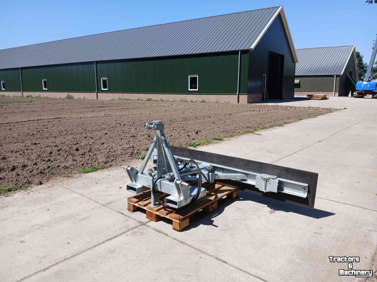 Rubberschuif Kemp Rubberschuif 2.70m hydraulisch zwenkbaar
