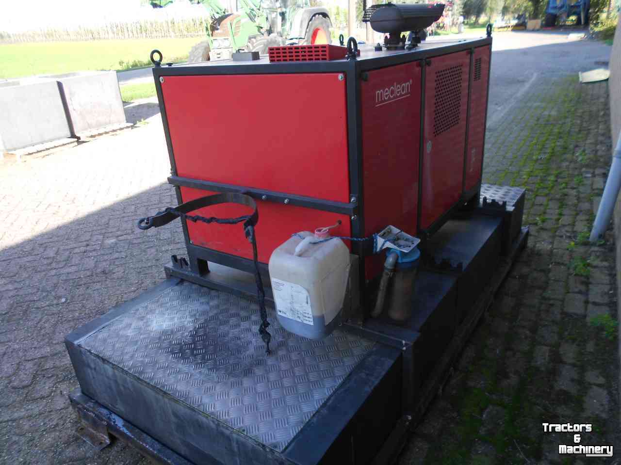 Hogedrukreiniger Warm/Koud Meclean mobiel warm water reiniger unit