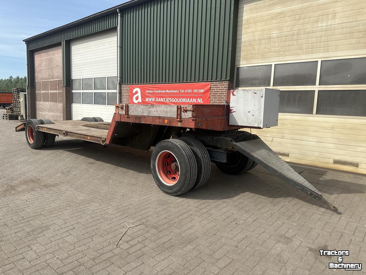 Oprijwagen AGM Dieplader