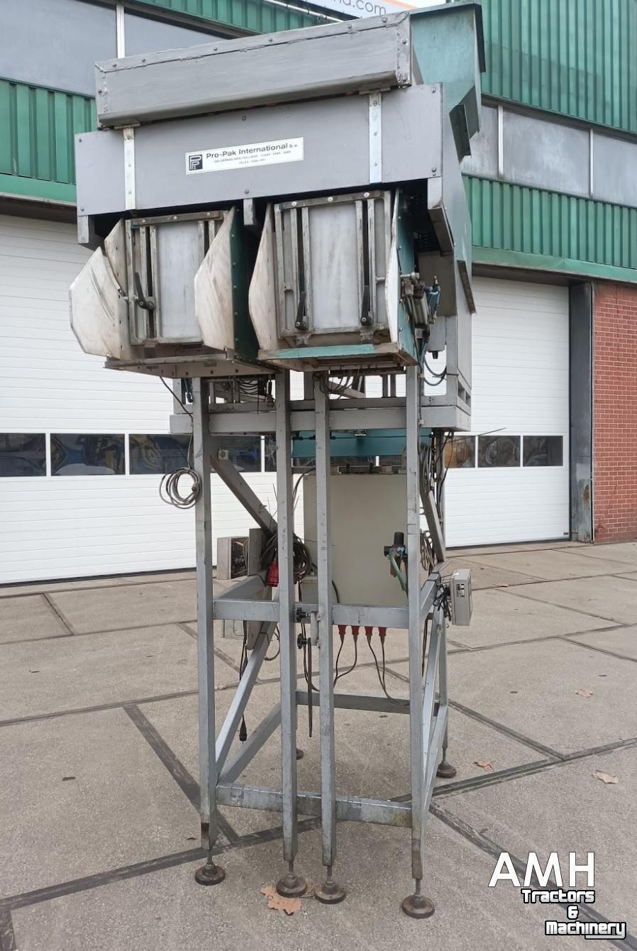 Afweegapparatuur Pro-Pak Weger 2EW 2000 TP  Pro-Pak 2 baks weger afweger waage wiegemaschine