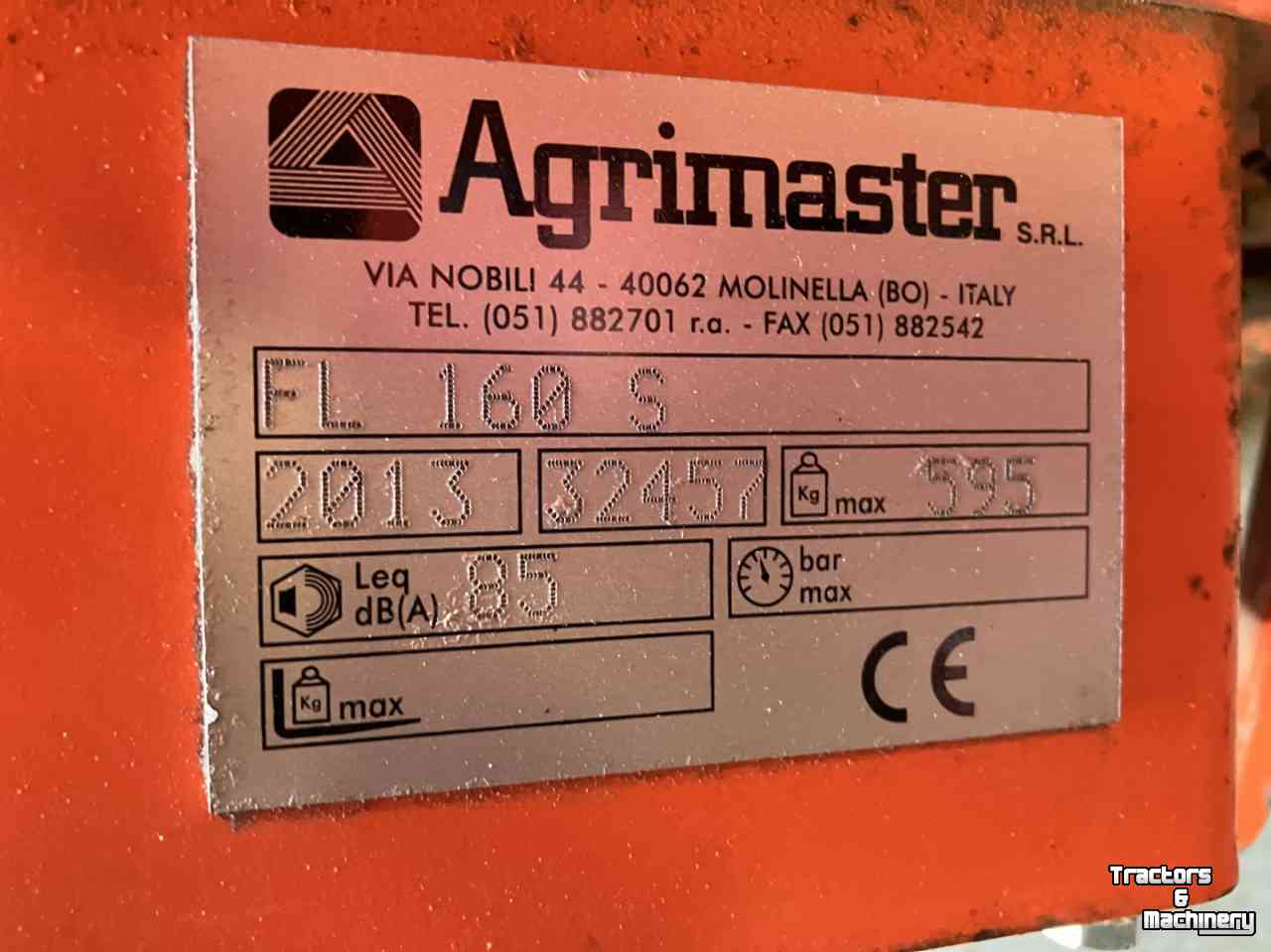Klepelmaaier Agrimaster FL160