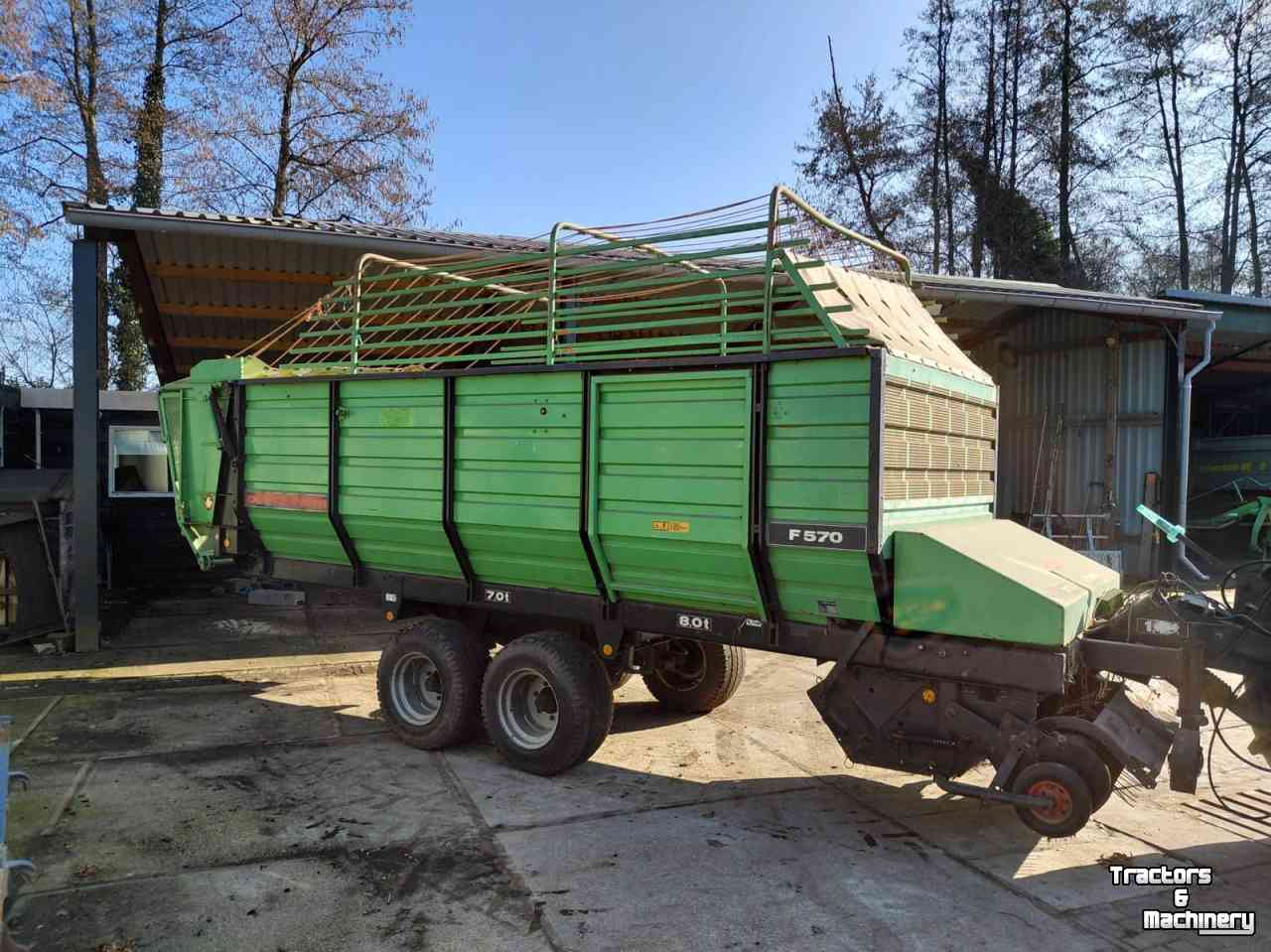 Opraapwagen Deutz-Fahr F 570