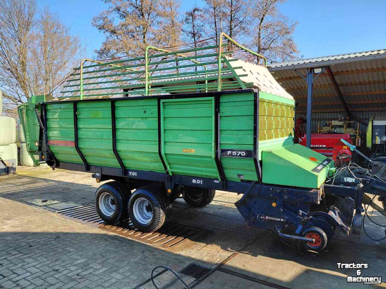 Opraapwagen Deutz-Fahr F 570