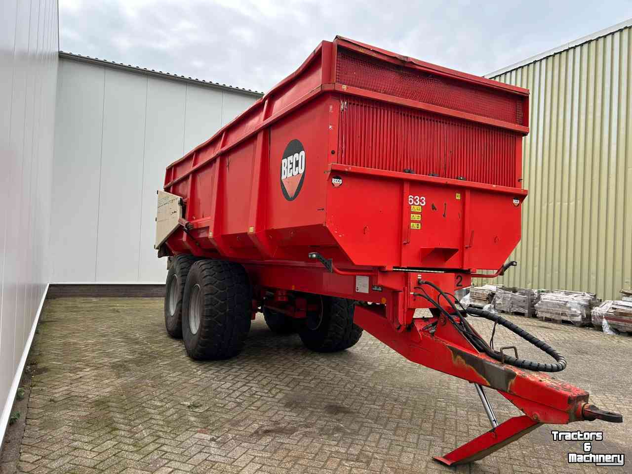 Kipper / Kiepwagen / Landbouwkipper Beco Beco Super 1600