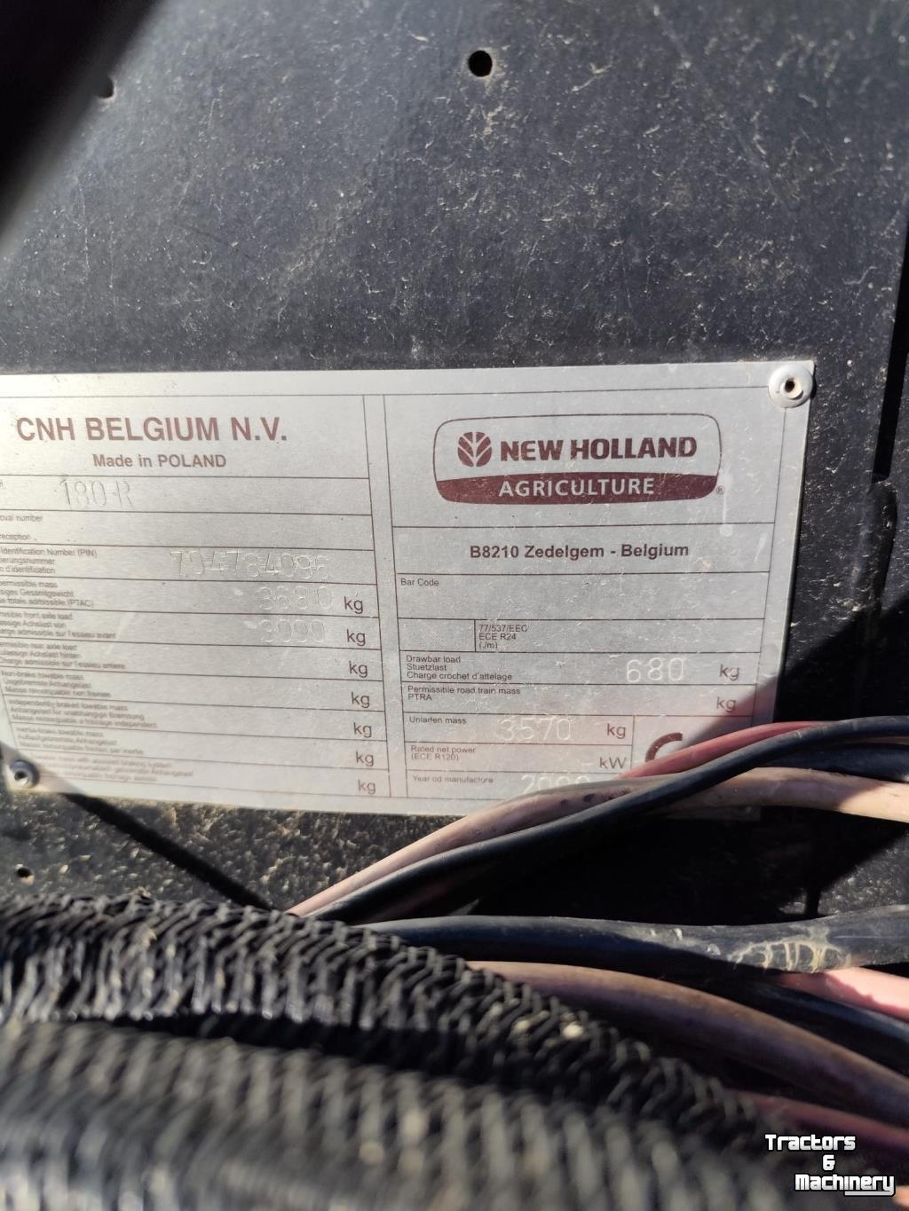 Persen / Balenpers / Pakkenpers New Holland BR 7070 Cropcutter