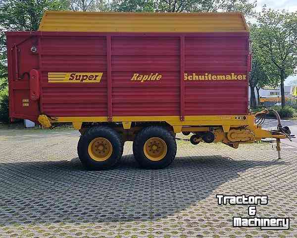 Opraapwagen Schuitemaker Super Rapide  125 SW opraapwagen