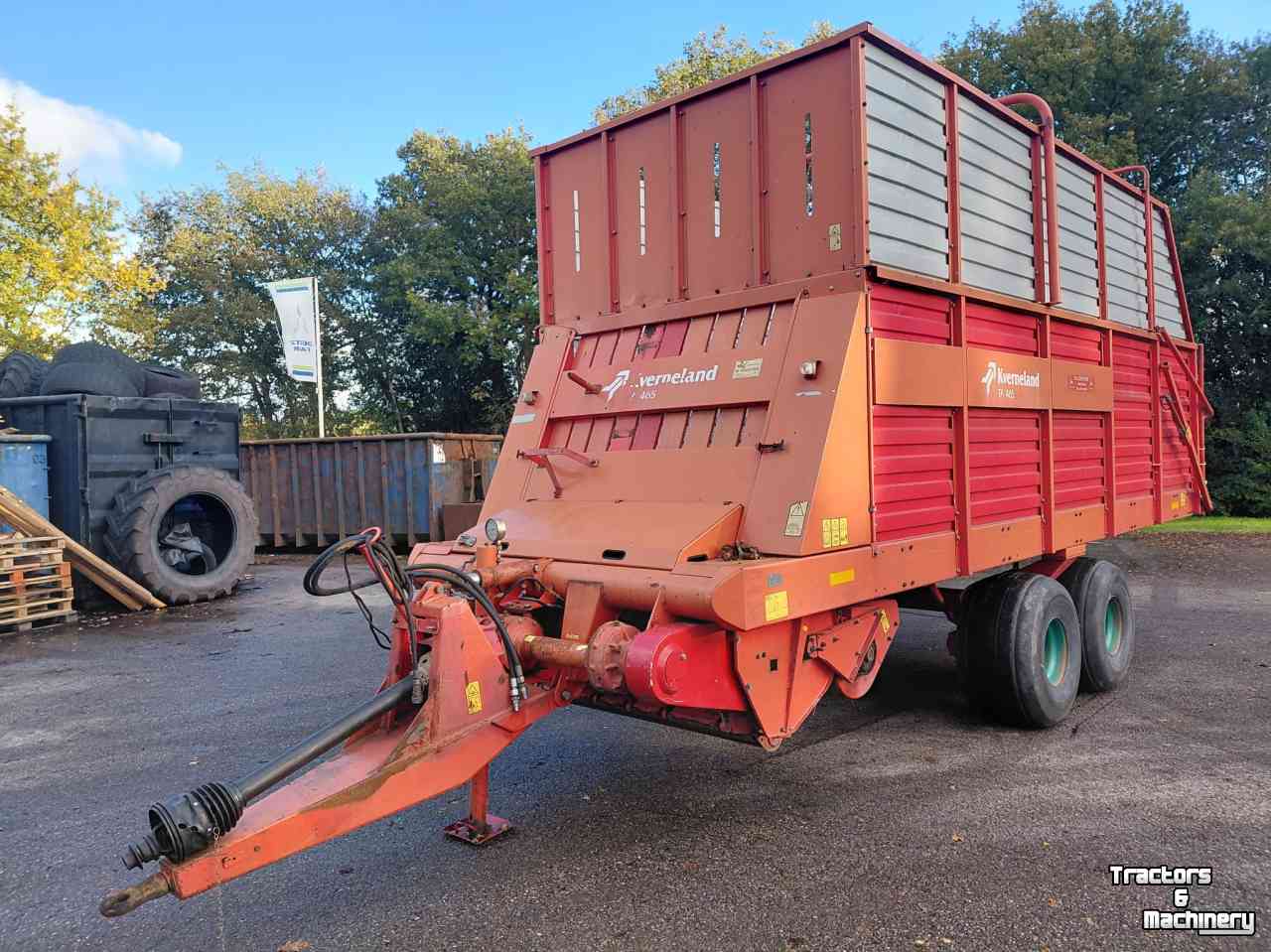 Opraapwagen Kverneland TA 465