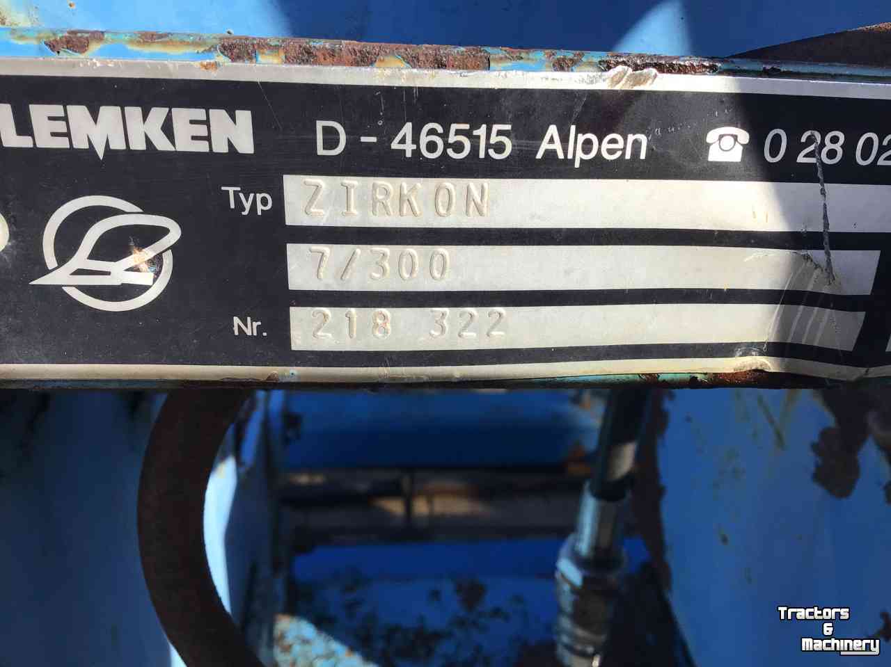 Rotorkopeg Lemken Zirkon 7-300