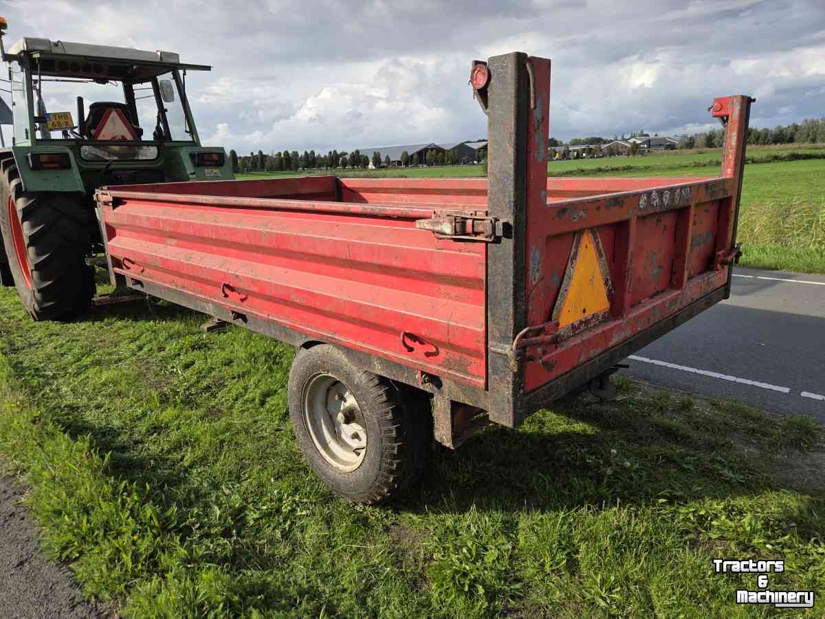Kipper / Kiepwagen / Landbouwkipper Nimos TW4 4 tons kipper