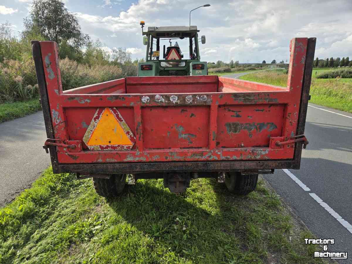 Kipper / Kiepwagen / Landbouwkipper Nimos TW4 4 tons kipper