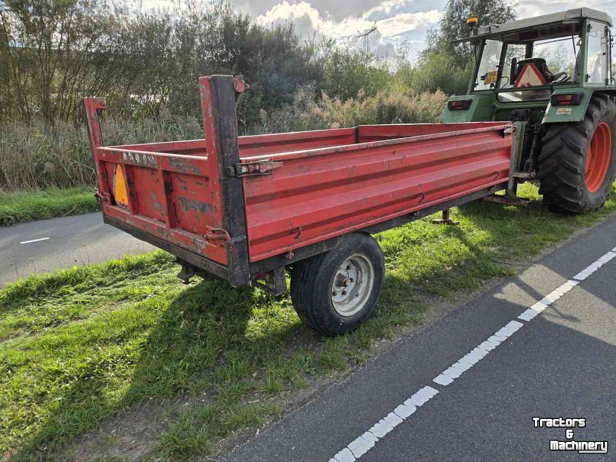 Kipper / Kiepwagen / Landbouwkipper Nimos TW4 4 tons kipper