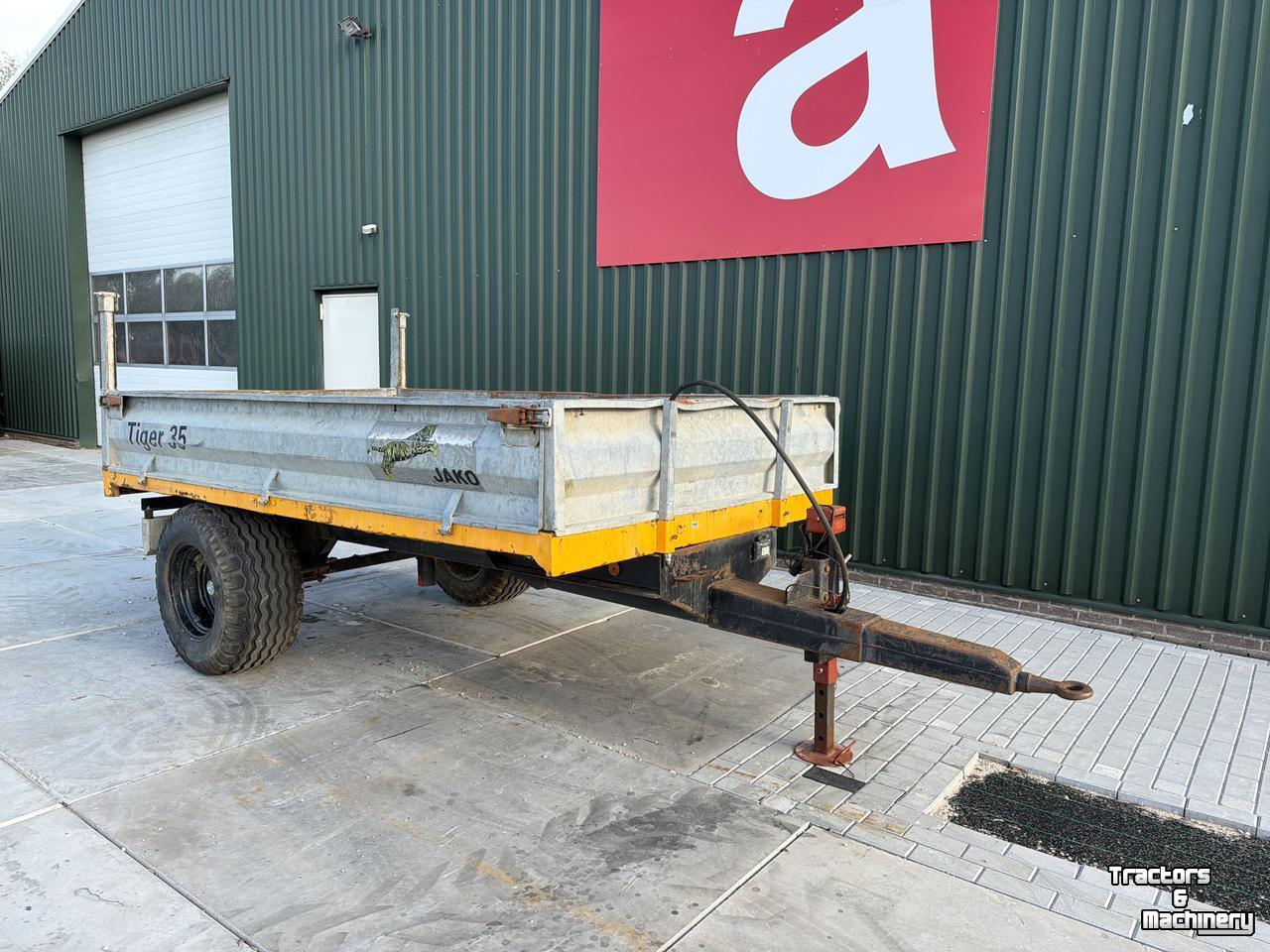 Kipper / Kiepwagen / Landbouwkipper Jako Kieper tiger 35