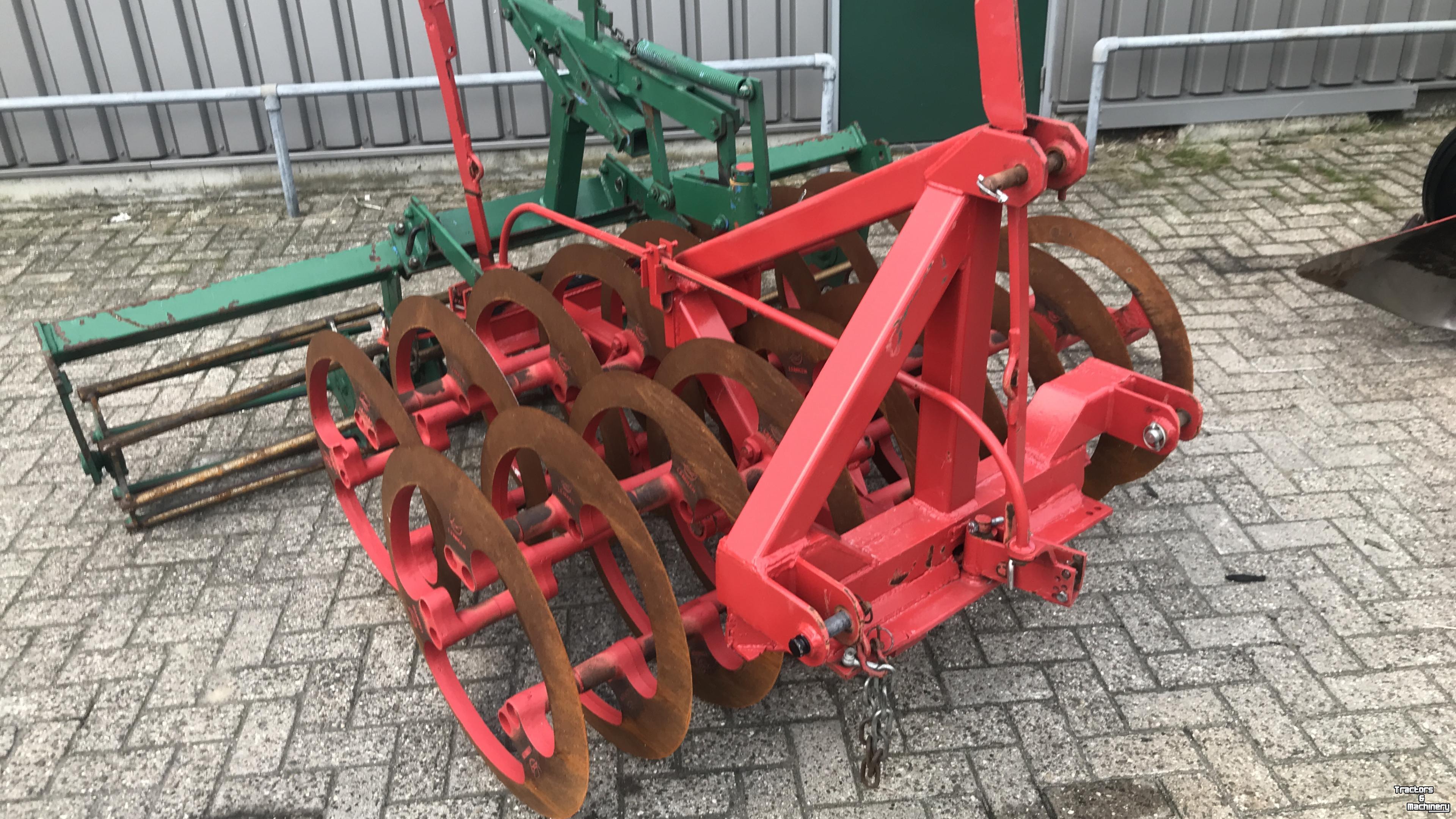 Ploegen Kverneland LD85 4-schaar met vorenpakker