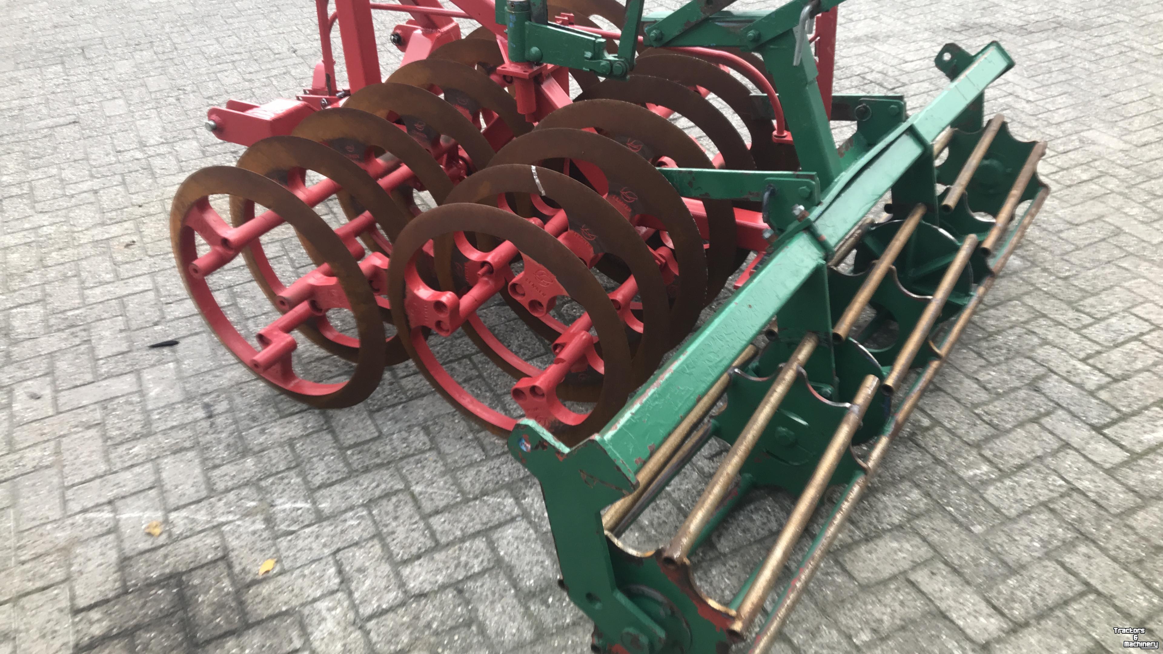 Ploegen Kverneland LD85 4-schaar met vorenpakker