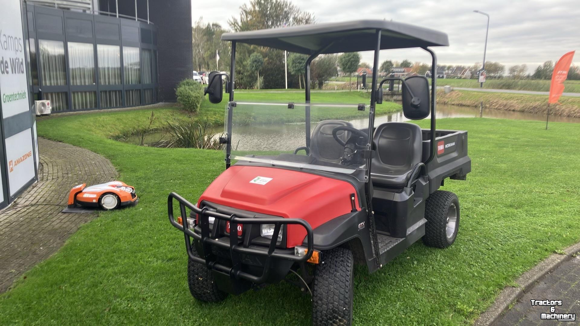 Sneeuwruim werktuigen Toro Workman lithium GTX