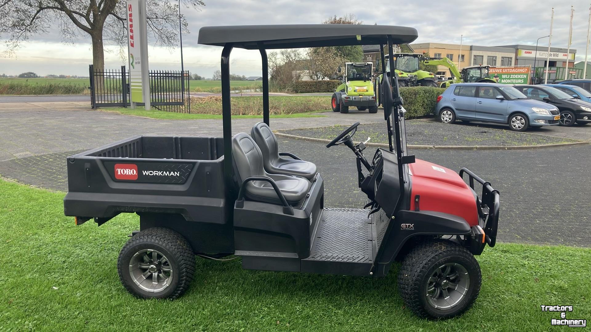 Sneeuwruim werktuigen Toro Workman lithium GTX