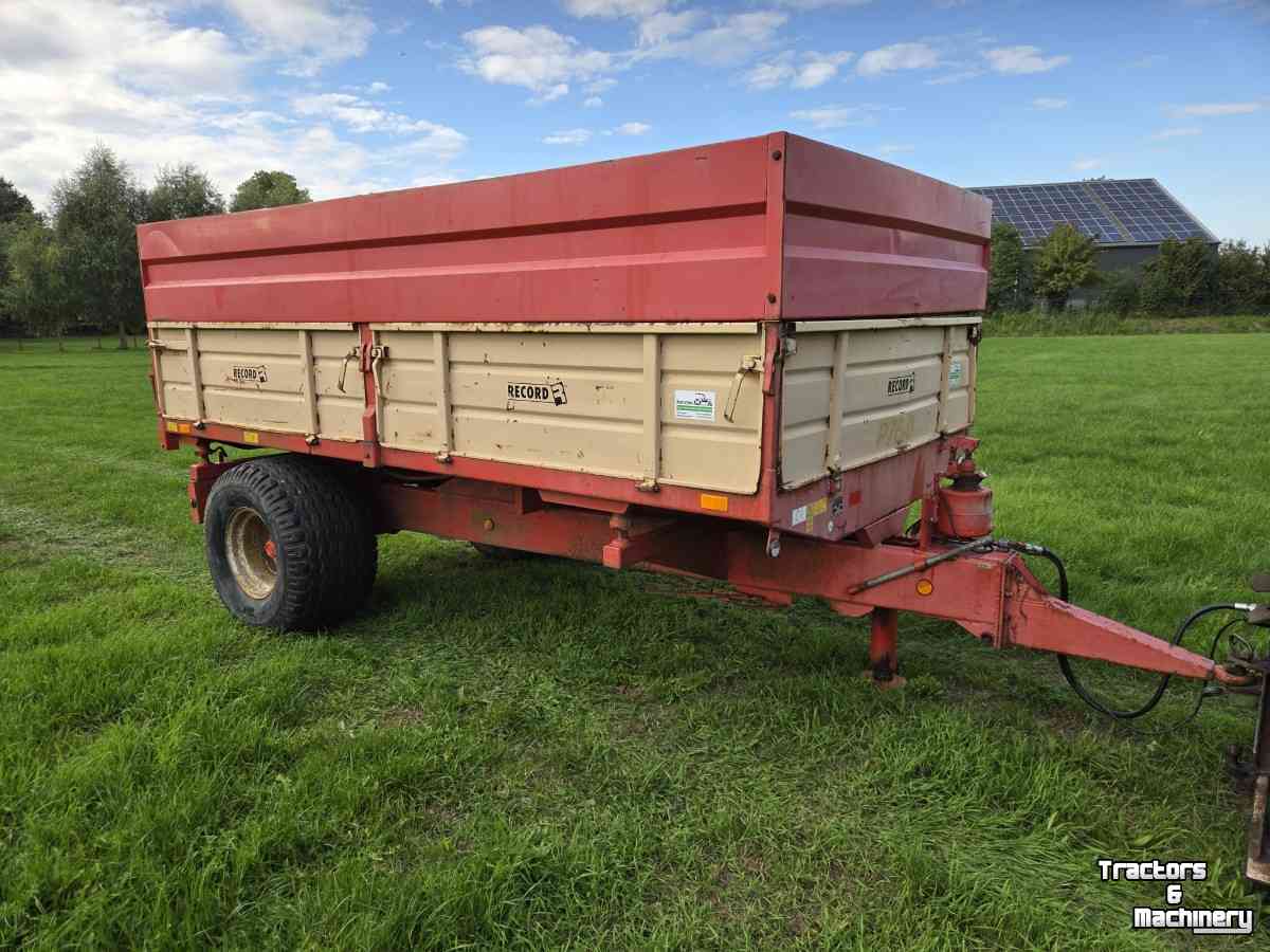 Kipper / Kiepwagen / Landbouwkipper Record Record SP 60 3 zijdige kipper 6 ton