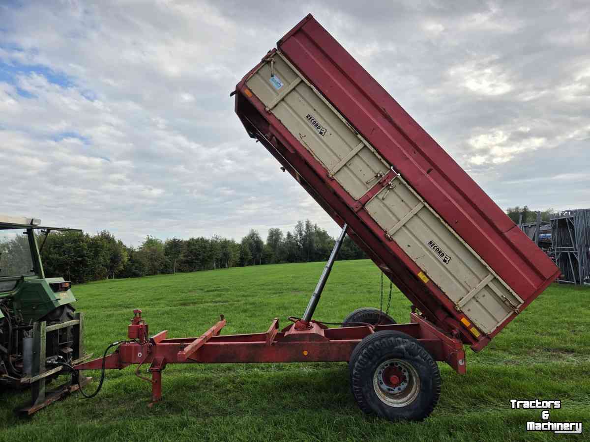 Kipper / Kiepwagen / Landbouwkipper Record Record SP 60 3 zijdige kipper 6 ton