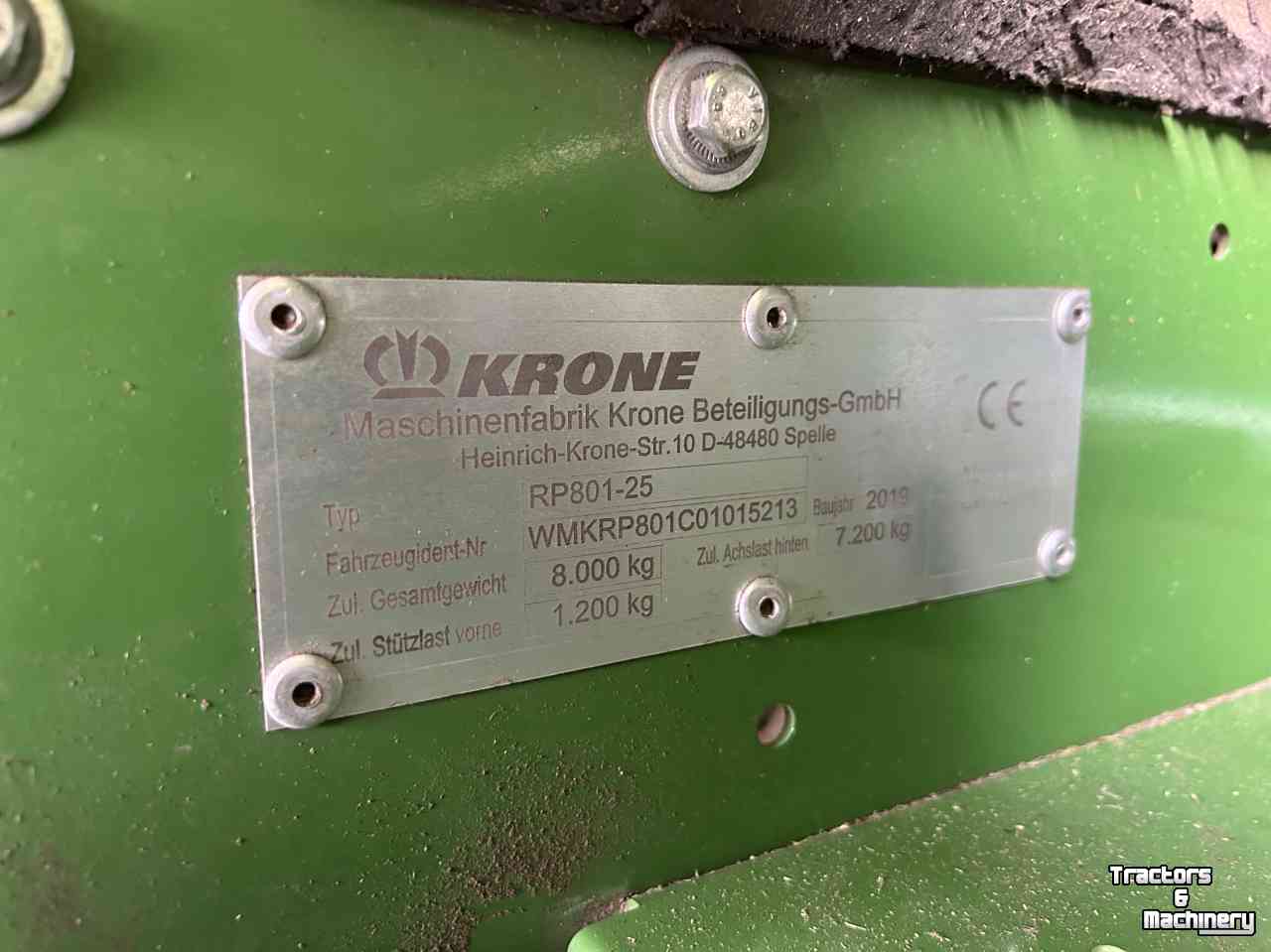 Persen Krone comprima CF 155 XC Plus