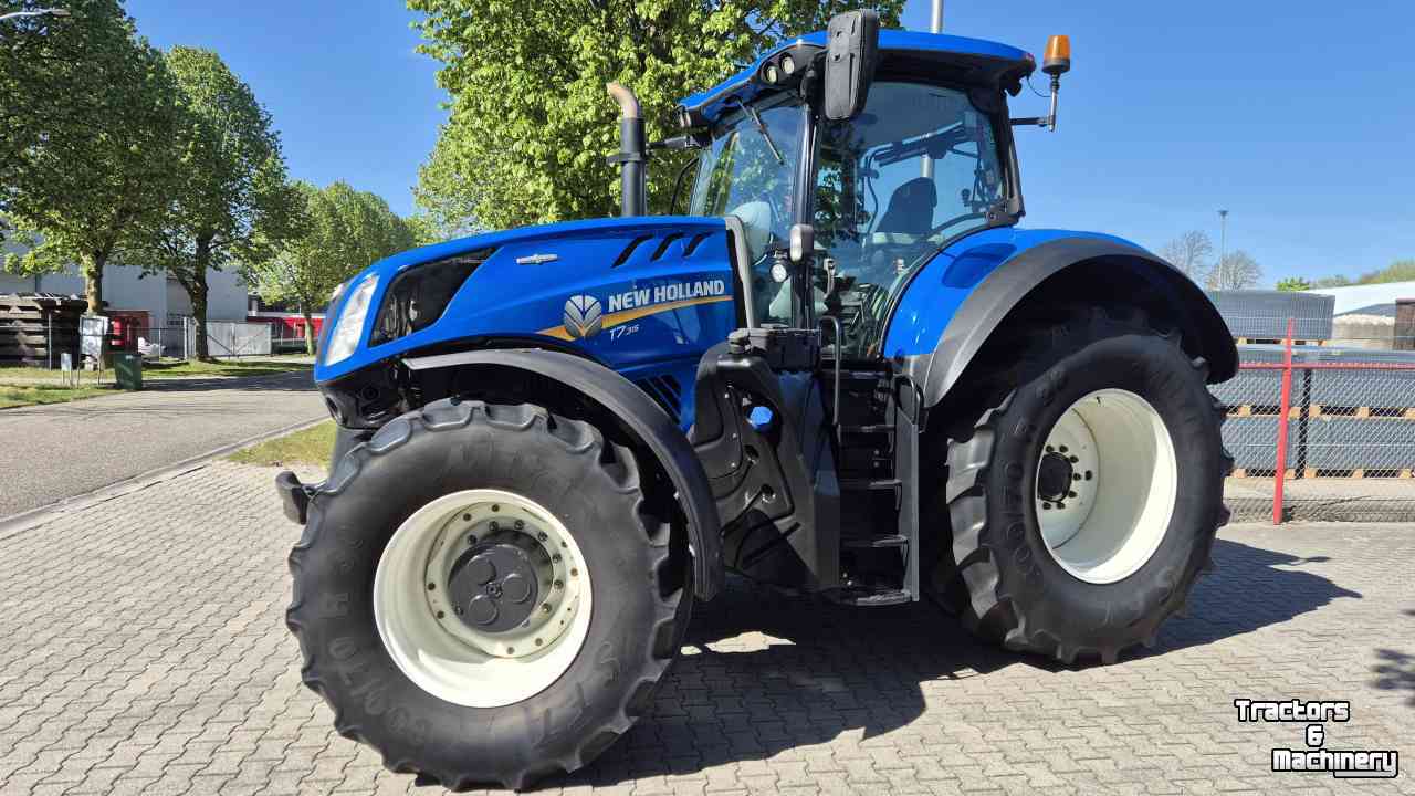 Tractor / Trekker New Holland T7.315 HD AutoCommand 50Kmh en Luchtdrukremsysteem
