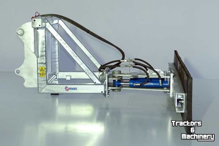 Rubberschuif Qmac Module Mestschuif met rubbermat Mailleux aanbouw