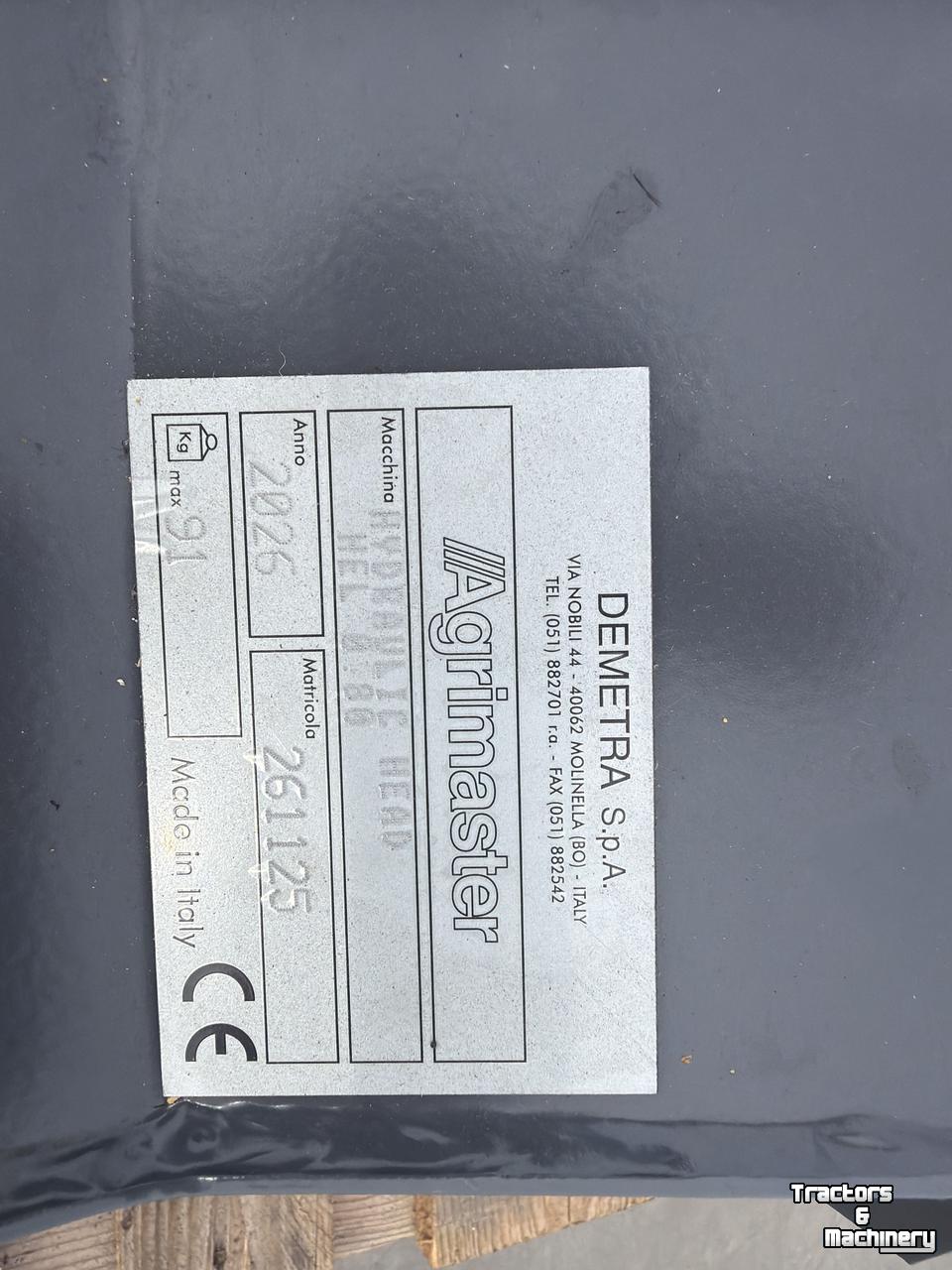 Klepelmaaier AGM Hydraulische klepelmaaier CW 05