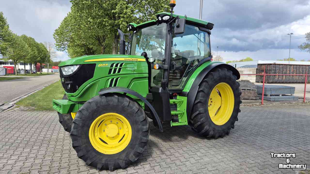 Traktoren John Deere 6105R AutoQuad 40Km/h, TLS, 2014, 6085uur!!