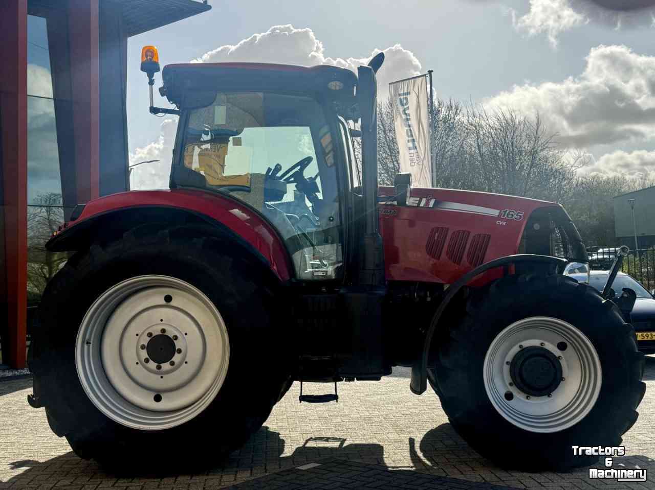 Tractor / Trekker Case-IH Puma 165CVX vario Fronthef Lucht 6026u  vol geveerd 40km
