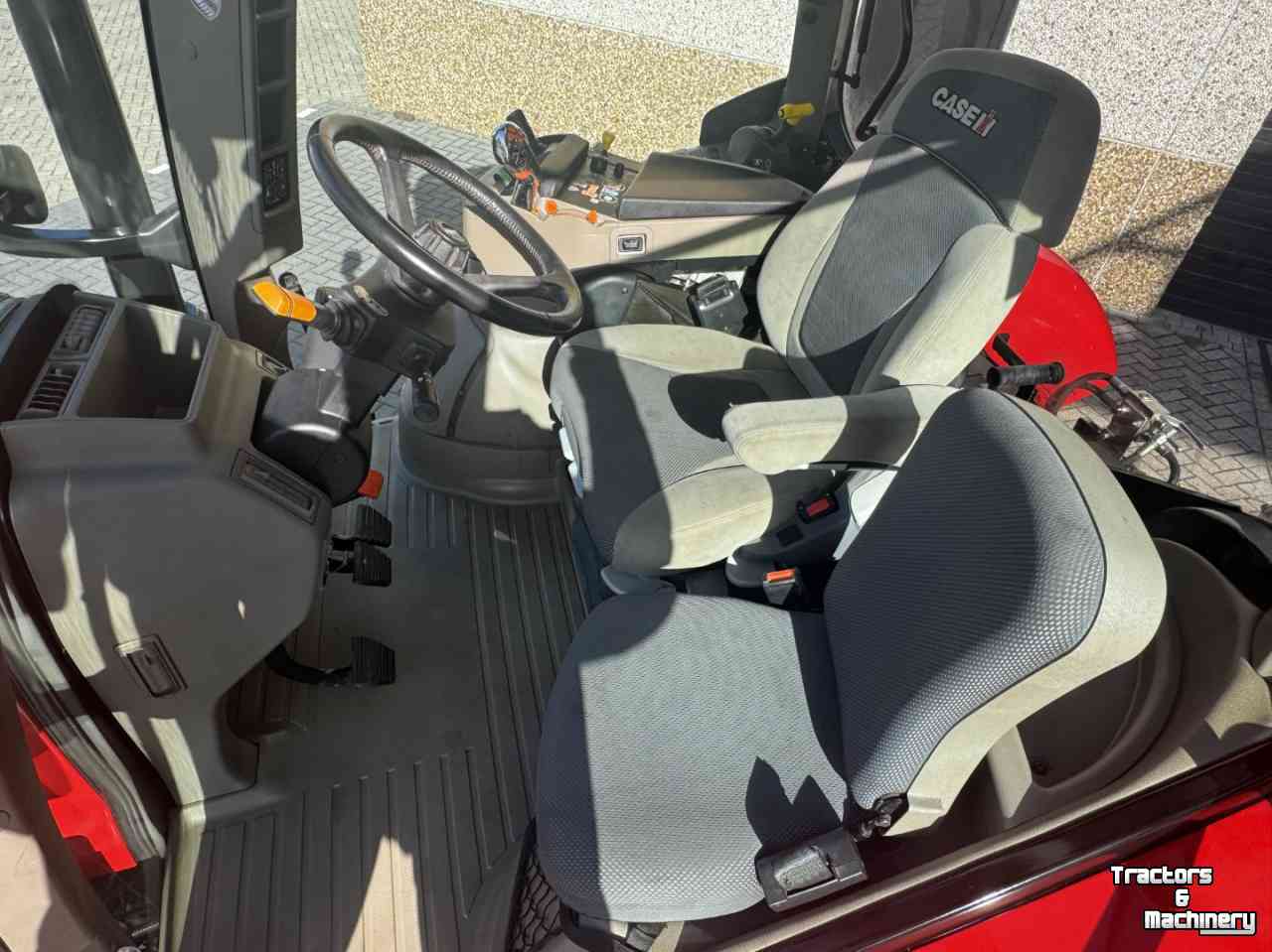 Tractor / Trekker Case-IH Puma 165CVX vario Fronthef Lucht 6026u  vol geveerd 40km