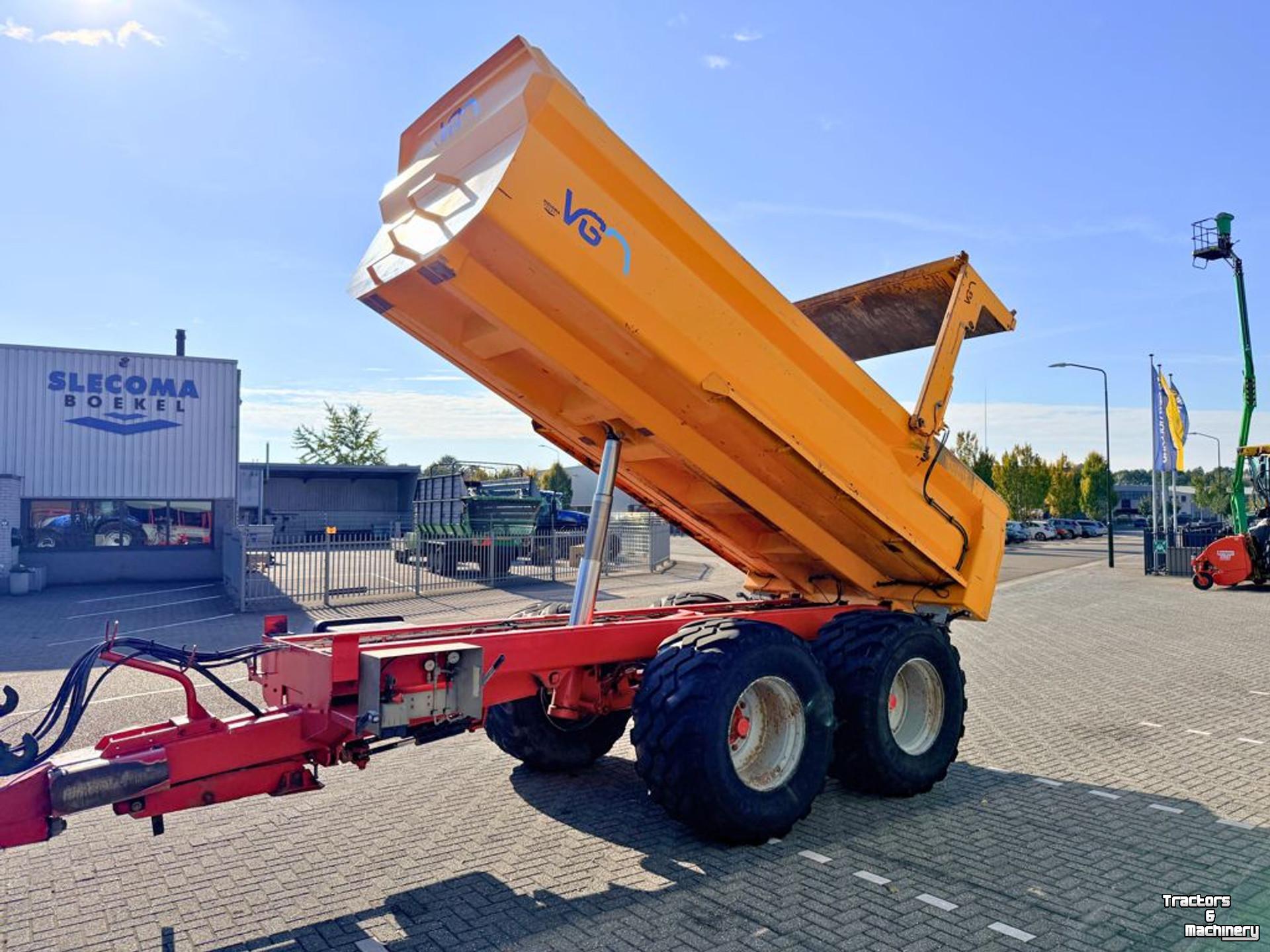 Gronddumper / Zandkipper / Grondverzetkipwagen / Dumper VGM ZK22 Zandkipper