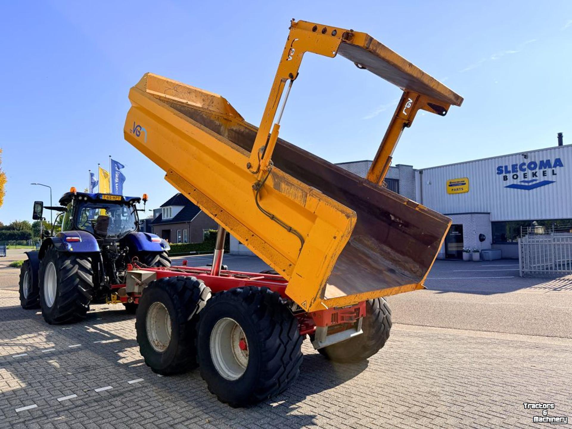 Gronddumper / Zandkipper / Grondverzetkipwagen / Dumper VGM ZK22 Zandkipper