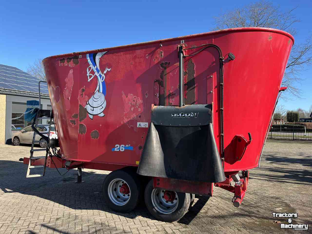 Voermengwagen Vertikaal Peecon Biga 260