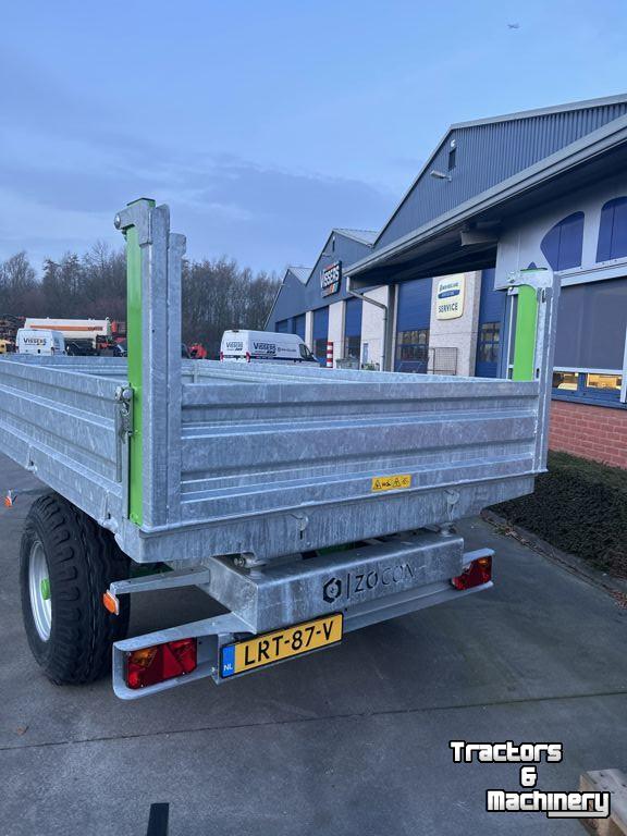 Gronddumper / Zandkipper / Grondverzetkipwagen / Dumper Zocon KIPPER ZO45 met oplooprem