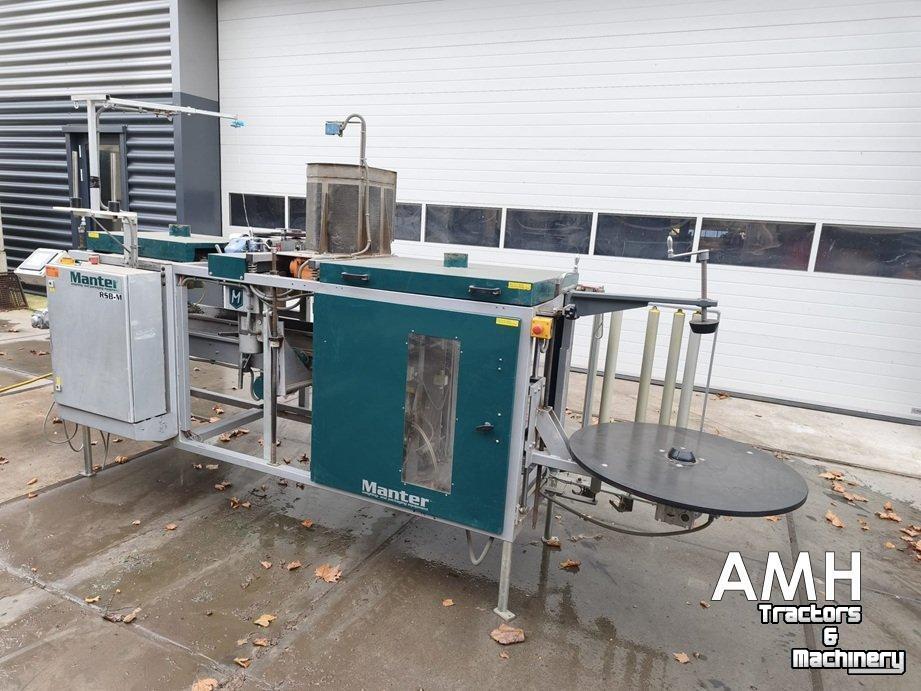 Overige inschuurmachines en toebehoren Manter RSB-M  Manter RSB-M ROLVERPAKKER AUTOMAAT ROLLSTOCKBAGGER NETZVERPACKUNGSMASCHINE