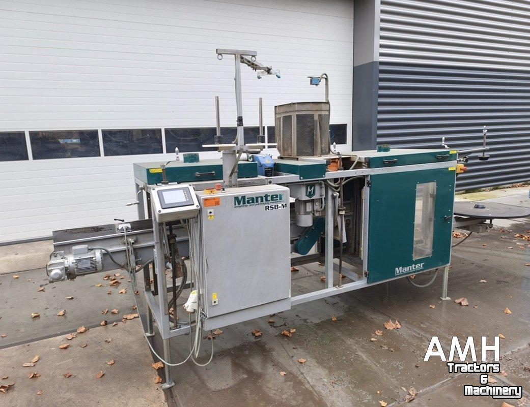 Overige inschuurmachines en toebehoren Manter RSB-M  Manter RSB-M ROLVERPAKKER AUTOMAAT ROLLSTOCKBAGGER NETZVERPACKUNGSMASCHINE