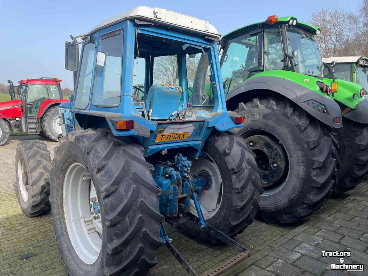 Tractor / Trekker Ford 6710 4X4, Supercab, sterblok motor, dual power.