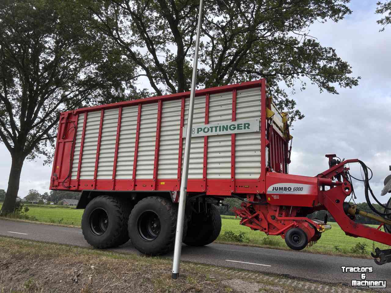 Opraapwagen Pottinger Jumbo 6000 Combiline