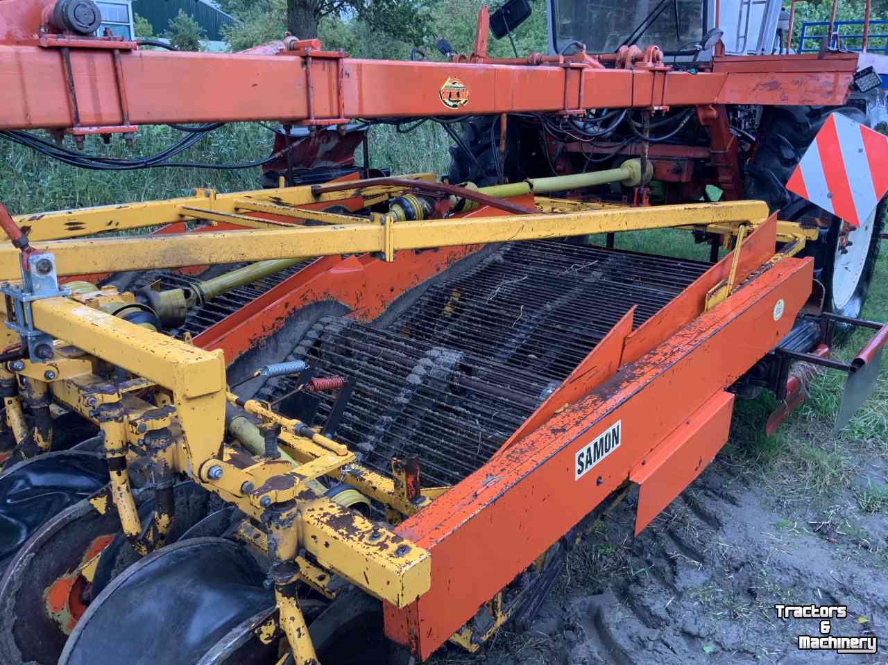 Aardappelrooier Samon Samon voorraadrooier, 4 rijen | WKM