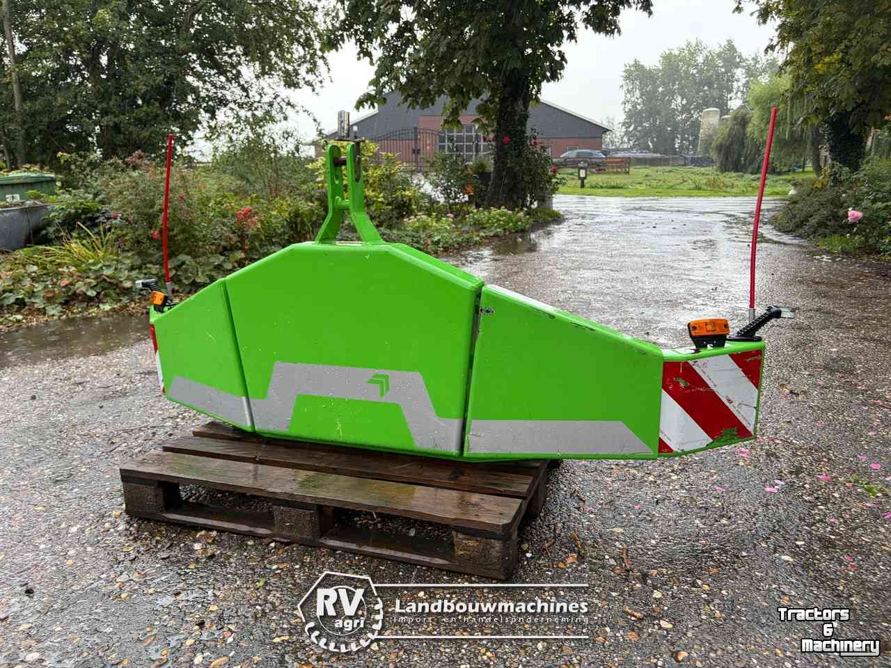 Front-bumper Sauter Frontprotektor+gewichtplaten (450 kg) Deutz-Fahr kleuren