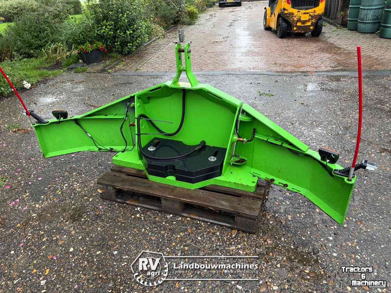 Front-bumper Sauter Frontprotektor+gewichtplaten (450 kg) Deutz-Fahr kleuren