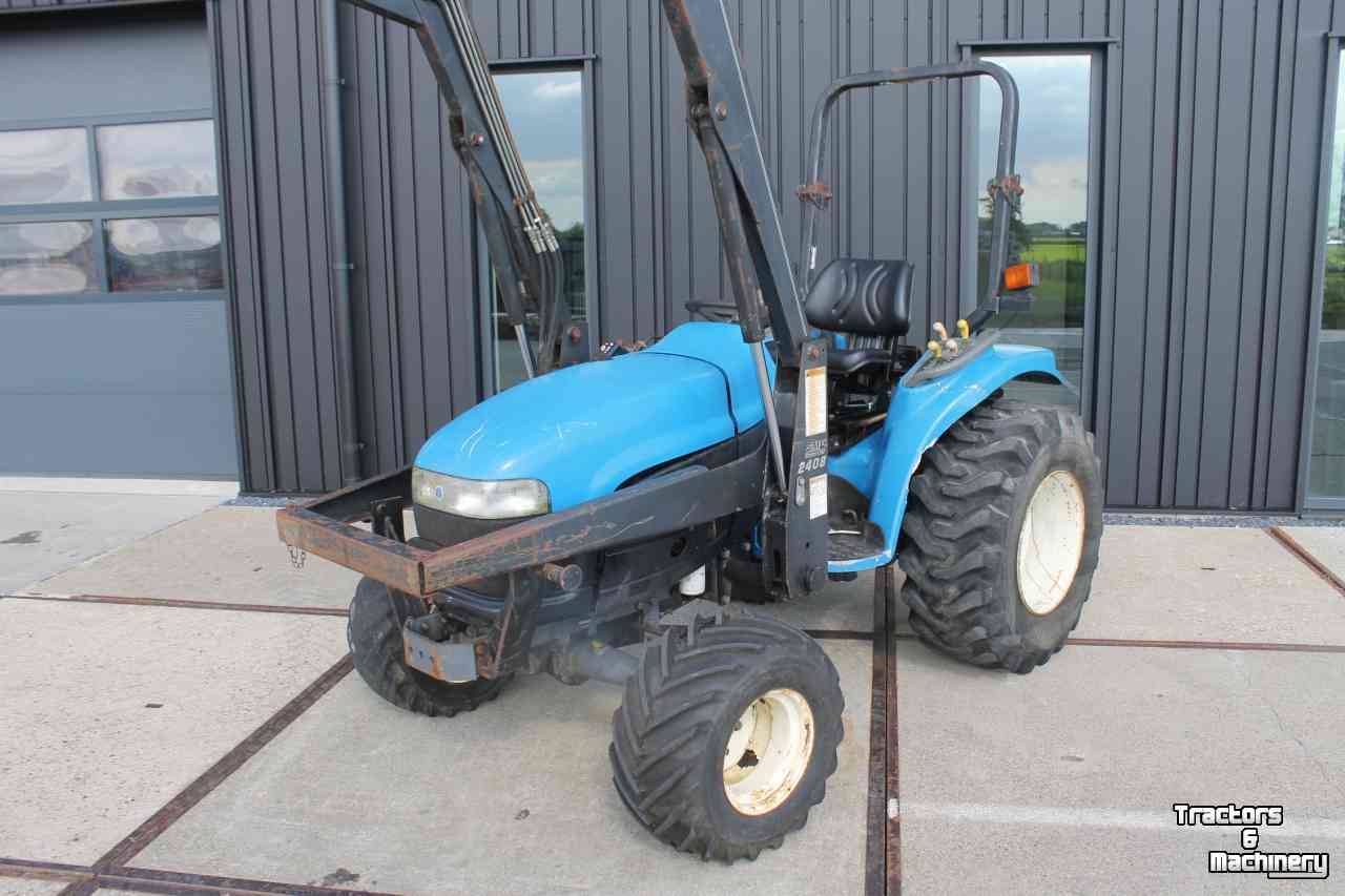 Compact tractor New Holland TC25D (Shibaura ST324H) hydrostaat minitrekker tractor met voorlader frontlader