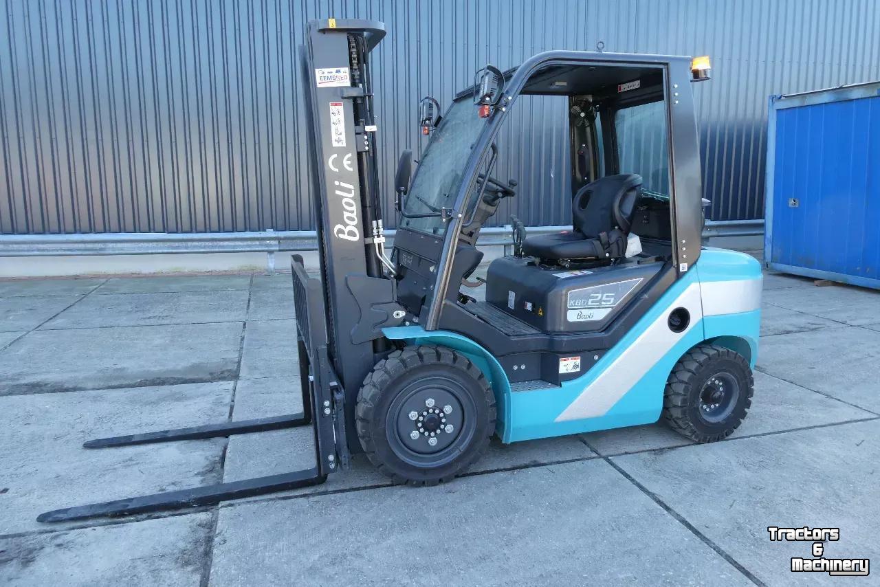 Heftruck Baoli Diesel Overjarig weinig uren!! Lease &euro; 345,-- p/m!!* KBD25 halfcabine!!