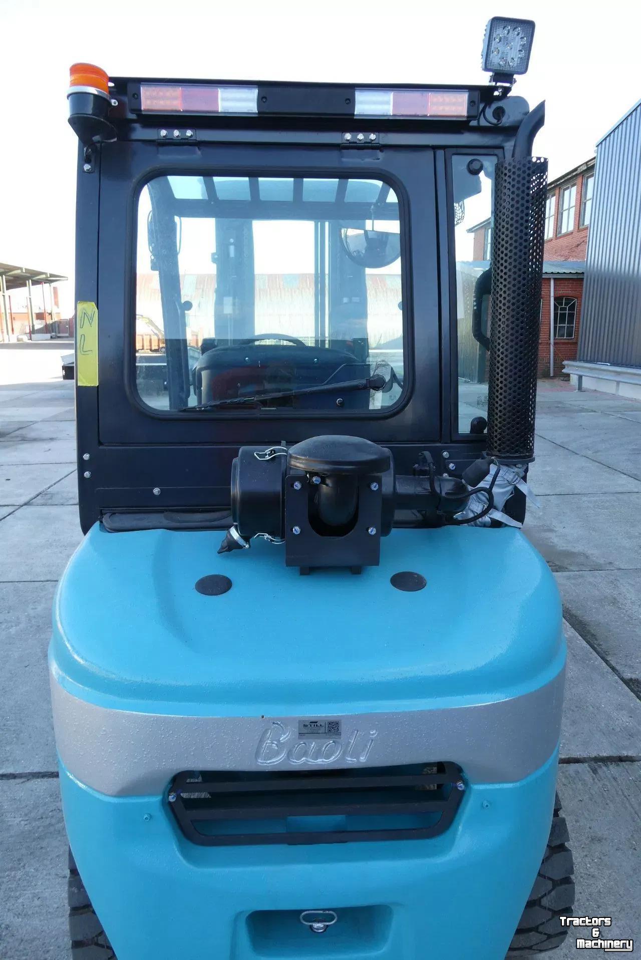Heftruck Baoli Diesel Overjarig weinig uren!! Lease &euro; 345,-- p/m!!* KBD25 halfcabine!!