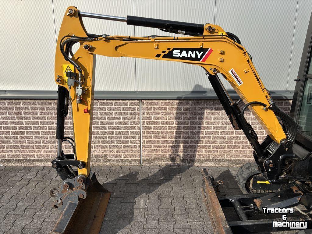 Mini-graver / Mini-graafmachine Sany SY18C